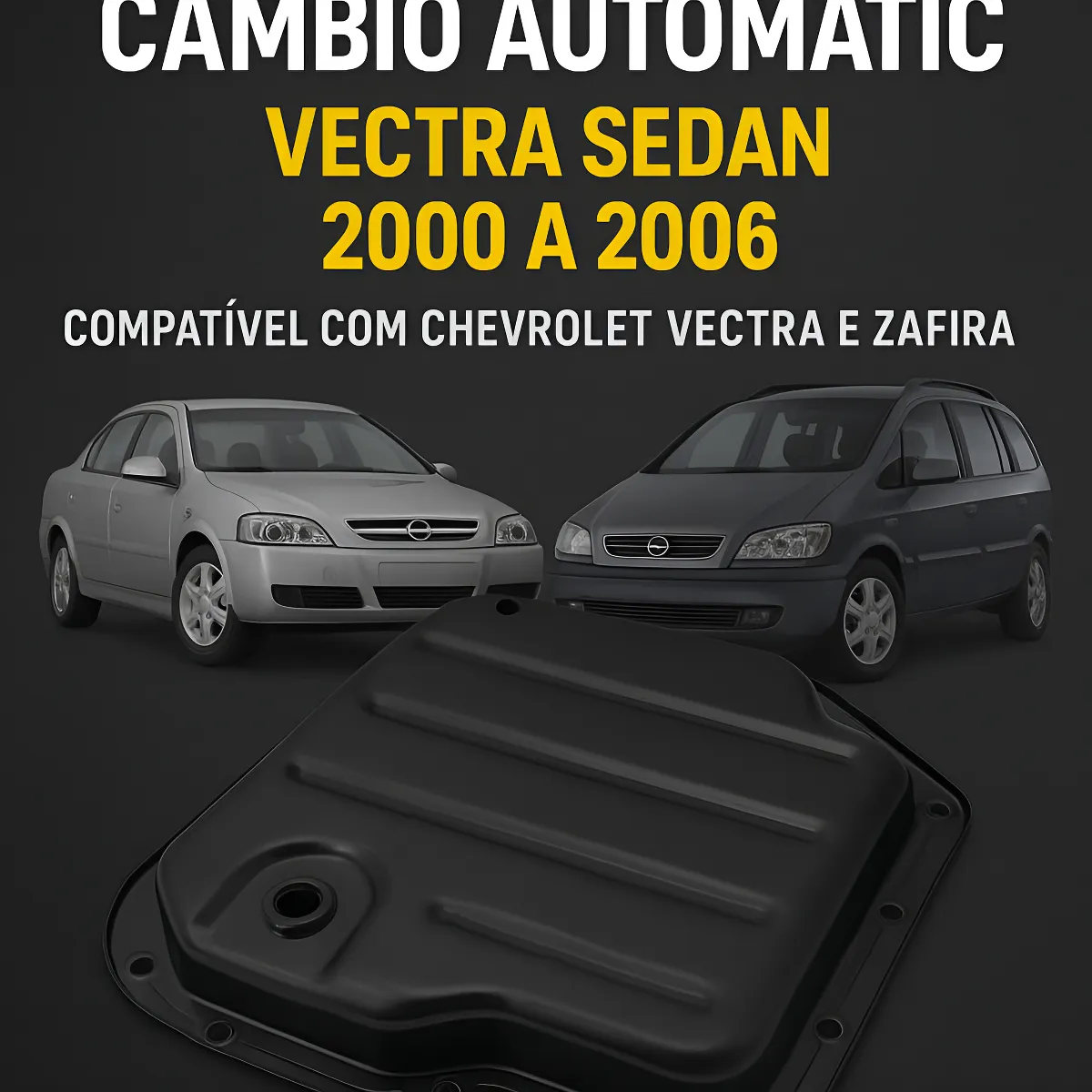 Cárter Câmbio Automático Vectra/zafira Sedan 2000 A 2006
