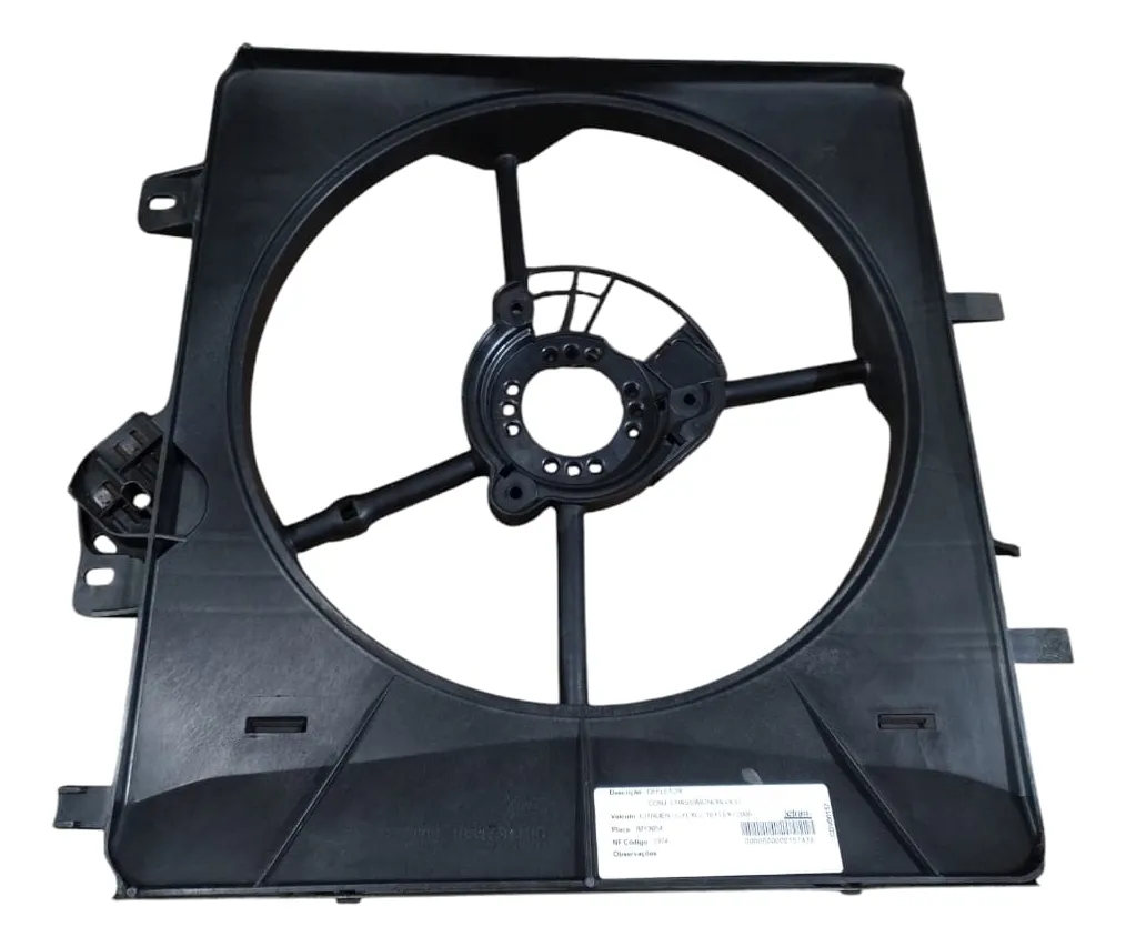 Defletor Ventoinha Citroen C3 1.6 Flex 2006