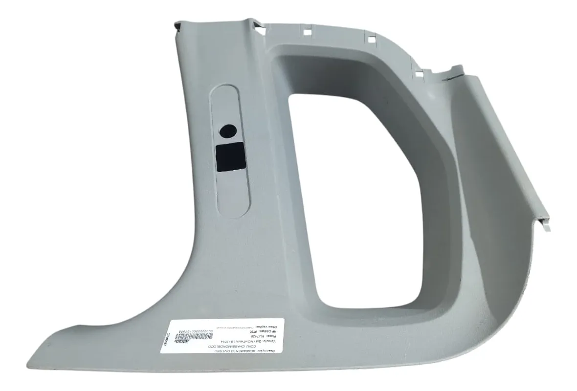 Moldura Traseiro Lado Esquerdo Do Gm Montana Sl 2014