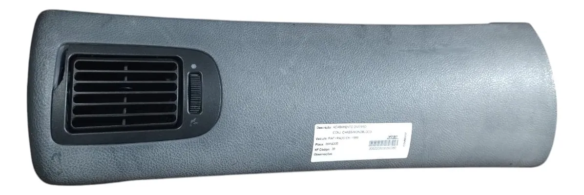 Acabamento Painel C/ Difusor Palio Ex 1998/99/2000
