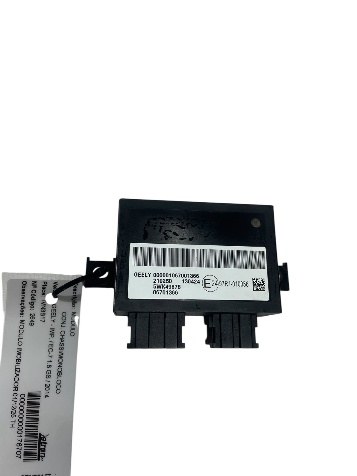 Módulo Imobilizador Geely Ec7 1.8 Gs 2014