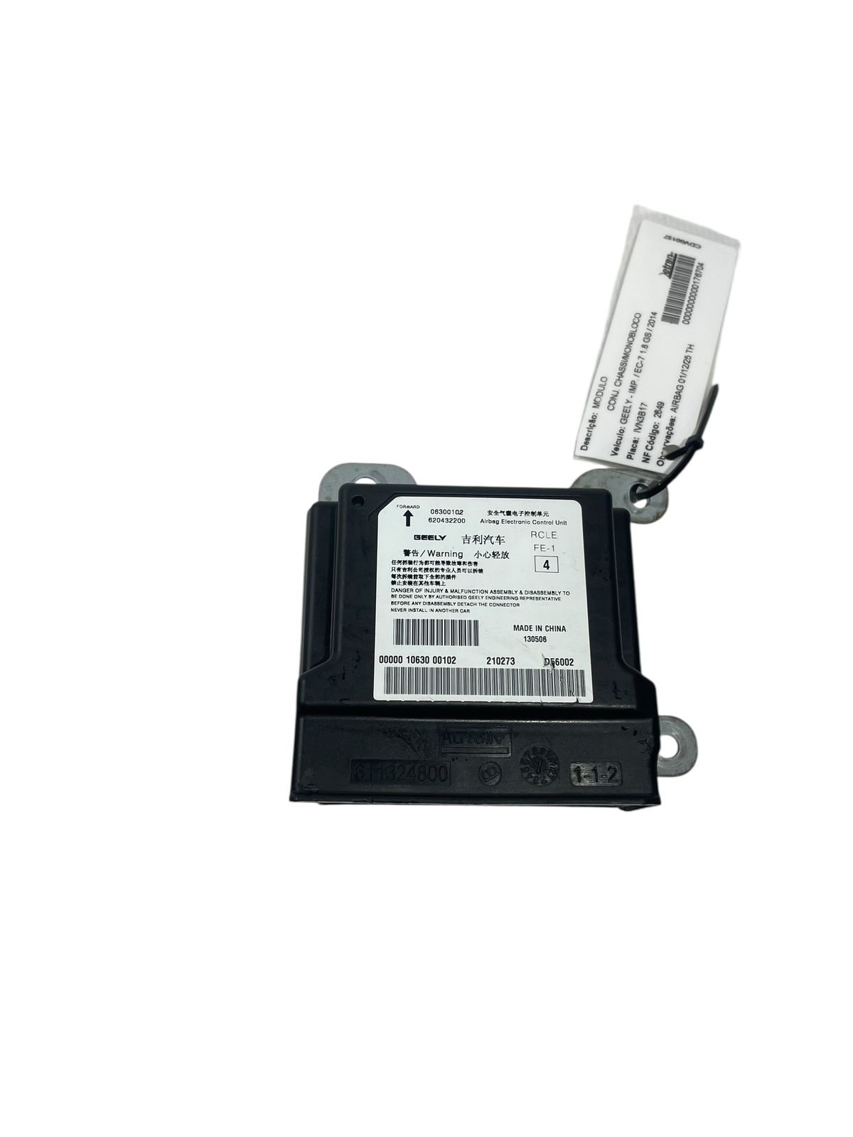 Módulo Airbag Geely Ec7 1.8 Gs 2014